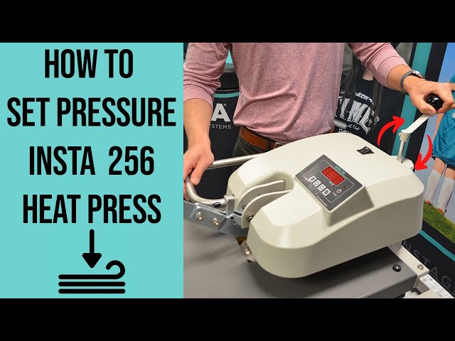 Insta 256 Heat Press  Manual Heat Press Machine