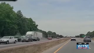 Multi-vehicle crash involving 18-wheeler near US 70