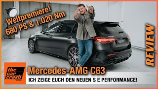 Mercedes-AMG C63 im Test (2022) Die Weltpremiere des S E Performance T-Modells! Review | Preis | POV