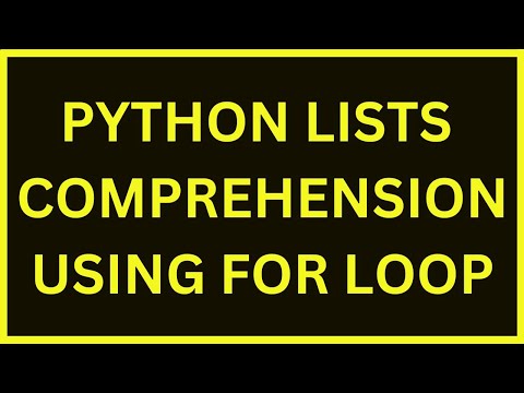 Python List Comprehension