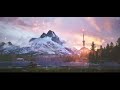 cinematic video  Forest Lake Unreal engine 5