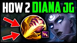 How to Diana Jungle for Beginners (Best Build/Runes) - Diana Jungle Gameplay Guide League of Legends