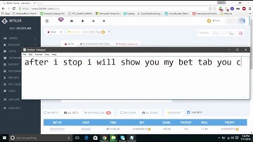 Bitsler com online bet working the script Hack 2016
