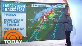 Massive Winter Storm System Impacting Millions Coast-To-Coast