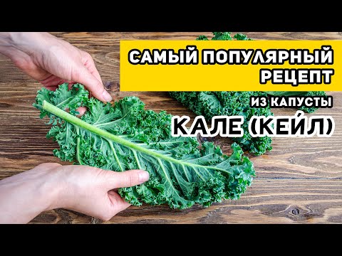 Это САМЫЙ ПОПУЛЯРНЫЙ рецепт из капусты Кале: Полезные ЧИПСЫ - обожают дети и взрослые!