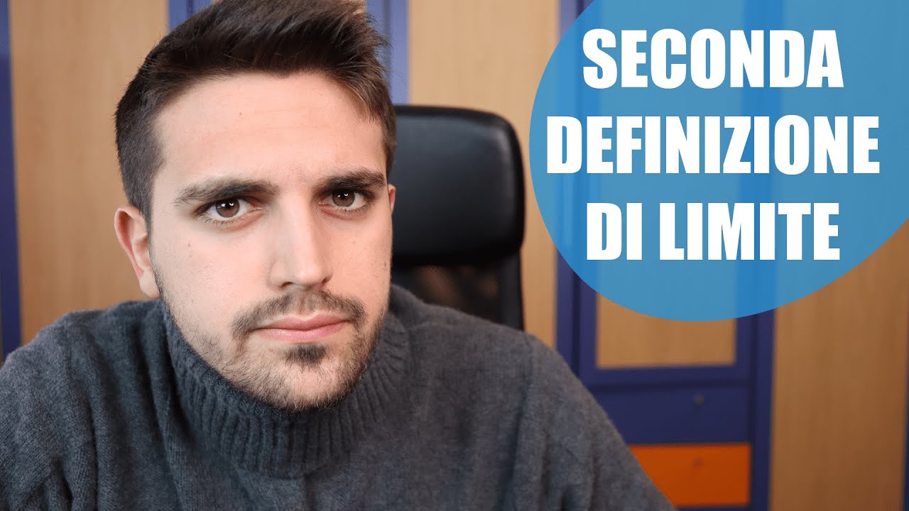 SECONDA definizione di LIMITE (Tendo al finito e fa infinito)