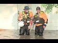 Door To Door Search And Rescue In Flooded Wharton, Texas