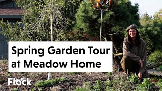 Early SPRING 2024 MEADOW HOME GARDEN Tour - Ep. 247