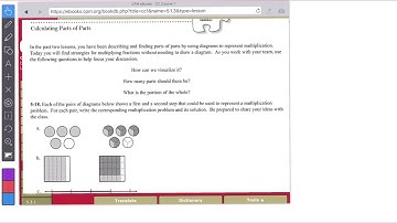 Annotating over a Math Webpage Using Explain Everything