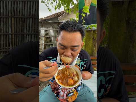 BAKSO RAWON AMPE CROT KEDALAM MULUT ‼️ #shorts