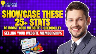 Showcase These 25+ Stats to Boost Your Website’s Credibility 🔥 Selling Your Website Memberships