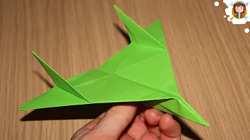 Como fazer um avião de papel simples passo a passo?