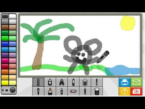 Nick Jr Online Game Review Free Draw Fun Happy Game - YouTube