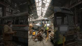Abandoned Vintage Bus Restoration Timelapse | 50 Years of Decay Reversed Through Real Craftsmanship