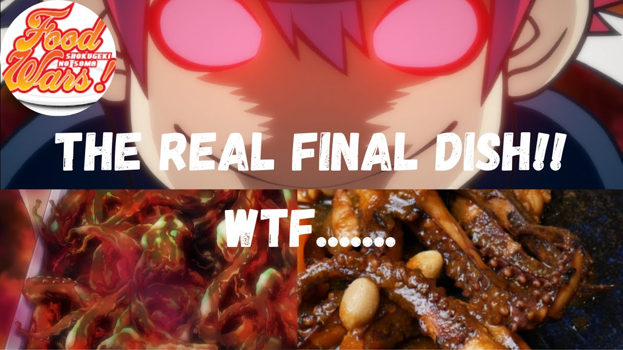FOOD WARS RECIPE / THE REAL FINAL DISH / 1000 Subscriber Special
