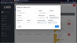Loan (Lending)  Management System | Web App PHP with mysql screenshot 4