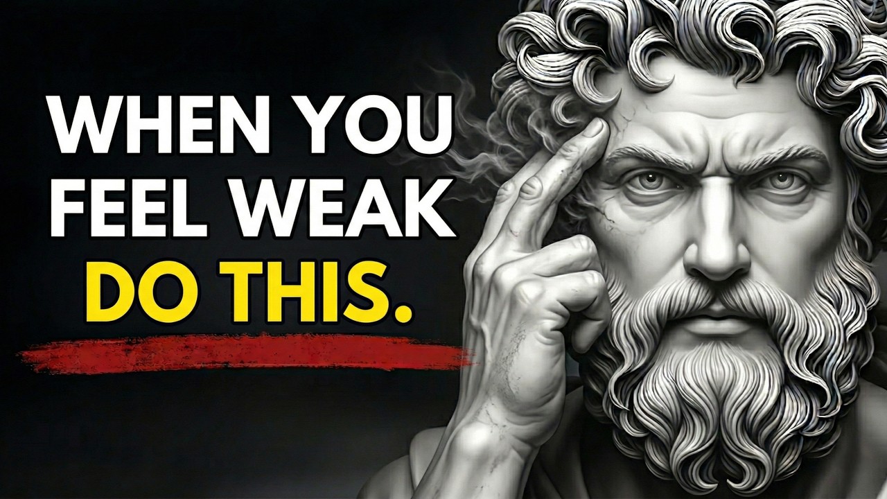 When You Feel Weak, Do This to Stay Strong | Stoicism