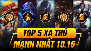 TOP 5 XẠ THỦ TỐT NHẤT PHIÊN BẢN 10.16 LMHT