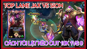 HƯỚNG DẪN JAX SNOWBALL KHI TEAM THUA QUÁ NẶNG | TỐC CHIẾN |