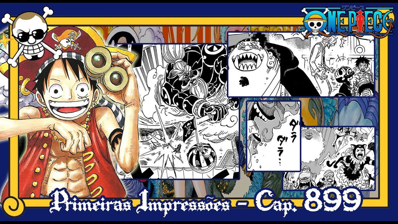 One Piece 1044 - A OUSADIA & ALEGRIA de Joyboy!!! 