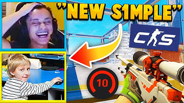 "THIS KID IS THE NEXT S1MPLE!!" - STEWIE FOUND THE NEW #1 CS2 PRODIGY IN FACEIT W/ COOPER!?