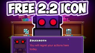 HOW TO UNLOCK THE ZOLGUROTH ICON (Geometry Dash 2.2)