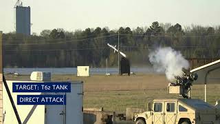 Javelin missile live fire from EOS R400S remoe weapon station screenshot 5