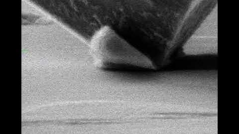 In situ pico-scratch test inside SEM