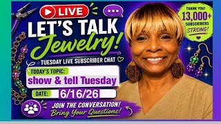 Sherika Originals  Live Subscriber Chat- Tie Necklaces and More!