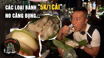 Đừng chê chợ quê, đến Thái Bình mà bất ngờ, toàn bánh ngon chỉ 5k/1 cái
