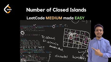 1254. Number of Closed Islands | LeetCode Daily Challenge | LeetCode POTD