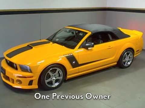 Pre Owned Lexus >> EXTREMELY RARE! 2007 Roush 427R Mustang GT Convertible Available at Lexus of Richmond - YouTube Pre Owned Lexus >> EXTREMELY RARE! 2007 Roush 427R Mustang GT Convertible Available at Lexus of Richmond - YouTube