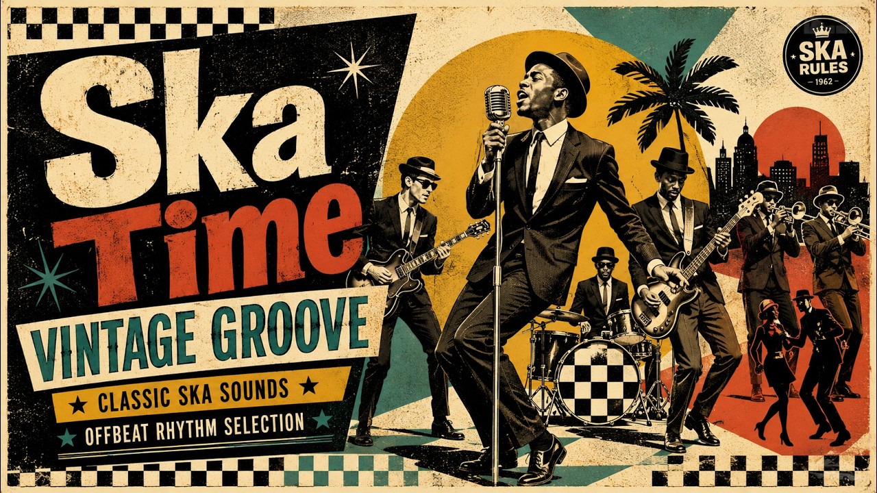 🎺 Old School Jamaican Ska - Feel the 60s Rhythm | Rare Playlist