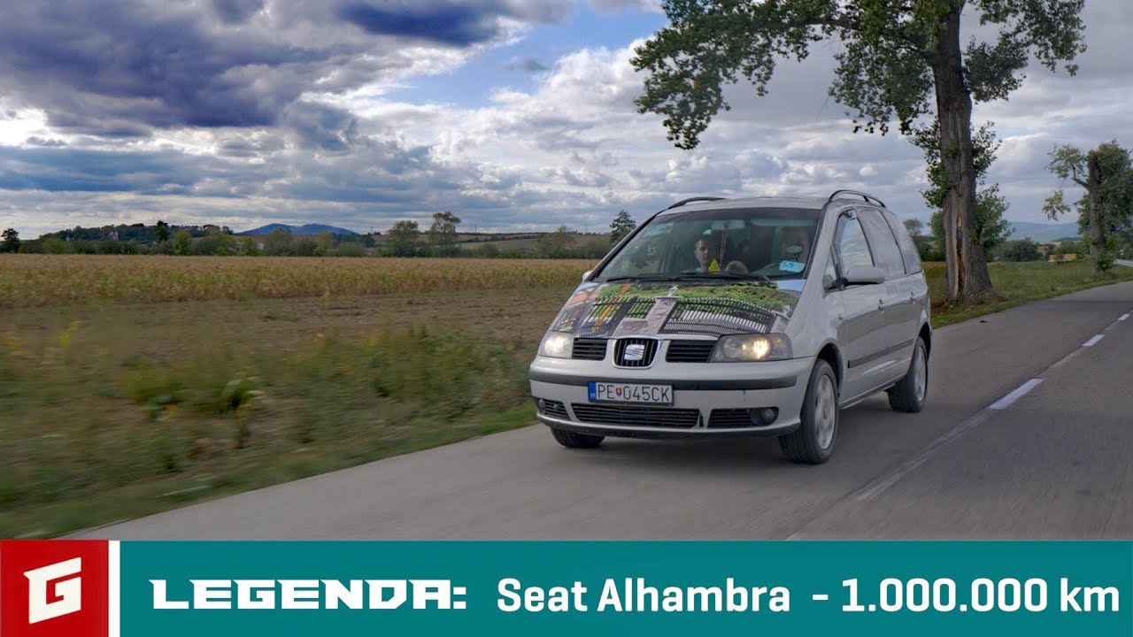 Seat Alhambra - 1.000.000 km - Aký šofér, také auto - Legenda