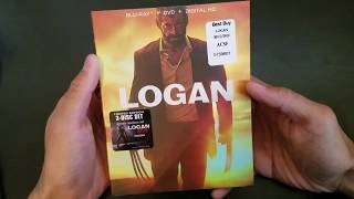 Logan Blu-Ray Limited Edition 3-Disc Set (Including Logan Noir) Unboxing
