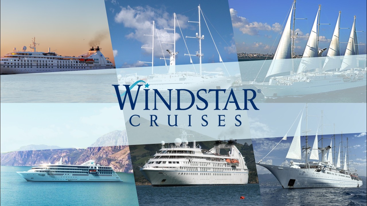 Windstar Cruises Ship Horns Compilation
