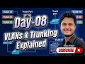 VLANs & Trunking Explained | Day 08