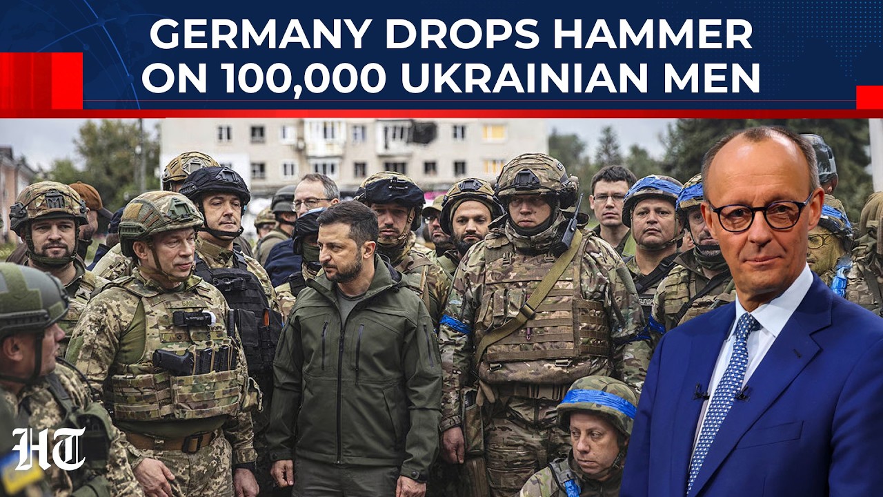 Germany's Brutal Message To 100K Ukrainians As Zelensky’s Youth Exodus Explodes Amid Russian Attacks