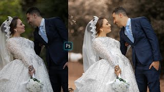 التعديل علي صور الزفاف بأحترافية | Wedding Retouch