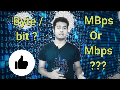 Bits vs Bytes????  What Is The Difference ??