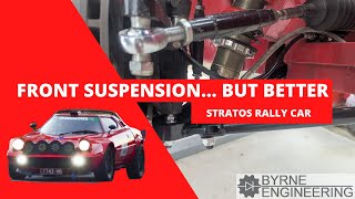 Lancia Stratos Rally Car - Better Front Suspenion