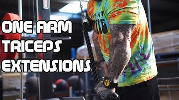 HOW TO: One Arm Triceps Extensions with LEE PRIEST