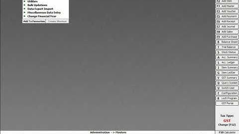 Lesson 13 - Creating Masters (STPT-Bill Sundry-Tax Category) - Hindi