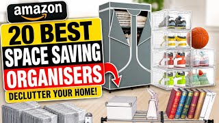 Amazon Finds That Will Transform Your Home ✨ | 20 Best Organisers  #amazon#homeorganizer #declutter 