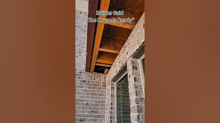The Builder Said The House Is Ready #thataintright #Newconstruction #homeinspections