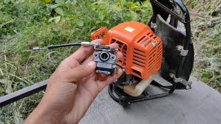 Cleaning Carburettor Of Brush Cutter (4 stroke)