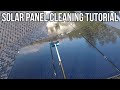 Solar Panel Cleaning Tutorial – Easy How To