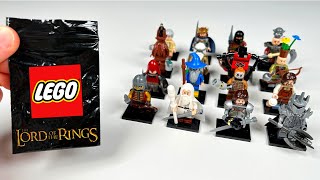 LEGO 'Herr der Ringe' Minifiguren CMF Serie #1! | MOC Review