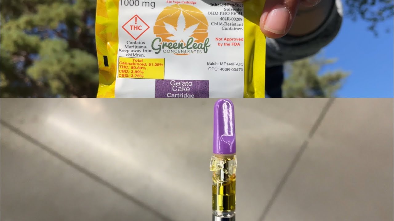 Have You Tried Gelato Cake? GREENLEAF CONCENTRATES Self Production Douse a Unboxing (IT BROKE ON ME)