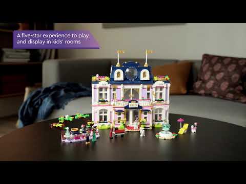 LEGO Friends 41684 Grand Hotel in the town of Heartlake